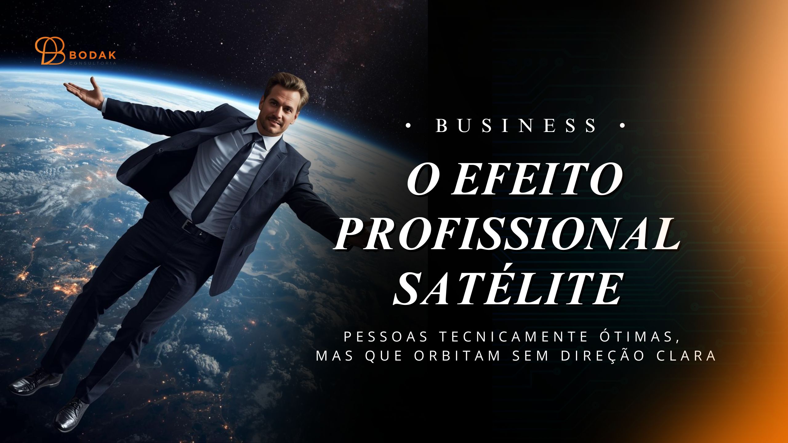 O efeito profissional satélite: pessoas tecnicamente ótimas, mas que orbitam sem direção clara